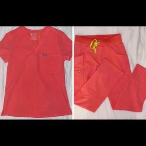 Neon Pink Figs Set XS